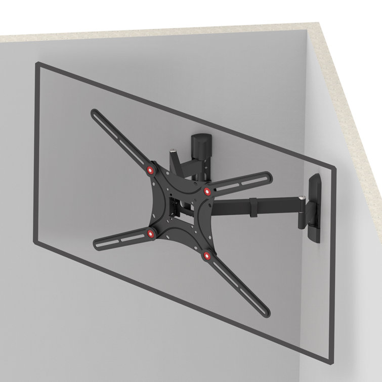 Barkan Mounts Barkan 13 90 Inch Full Motion 4 Movement Dual Arm